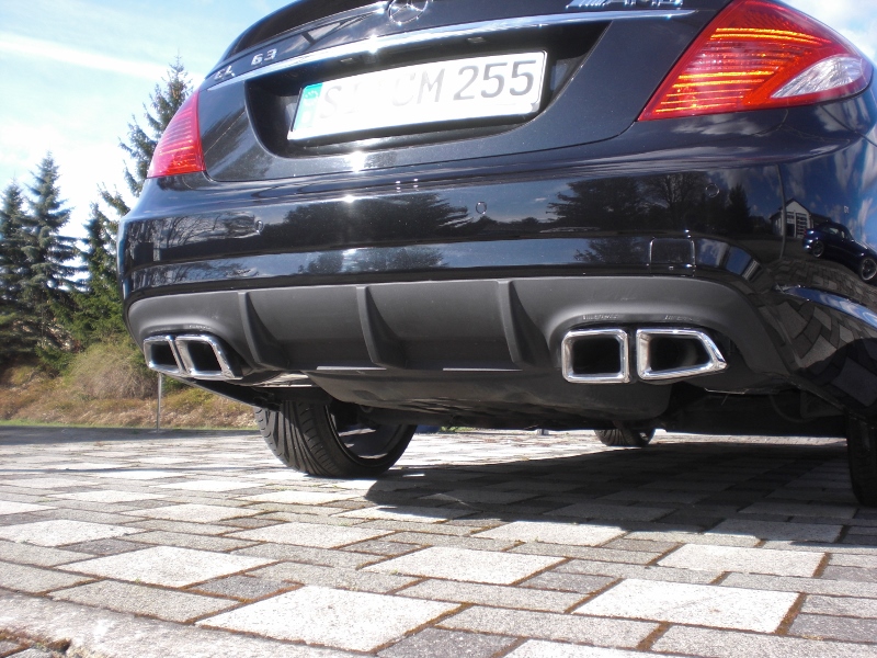 CL W216 Hecksto&szlig;stange AMG 65 65 Styling G&ouml;ckel Performance
